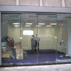 shop front door repair Florence-Graham